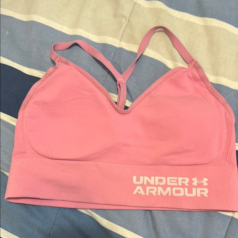 Under Armour Women's Pink Sports Bra